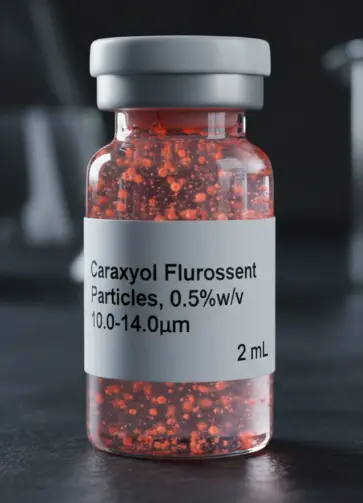 Carboxyl Fluorescent Particles, Nile Red, 0.5%w/v, 10.0-14.0µm, 2mL